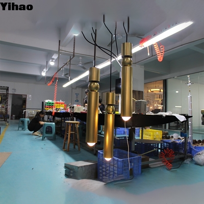 購入 Brass Frame Industrial Pendant Light with Crystal Shade E12 Base オンライン製造