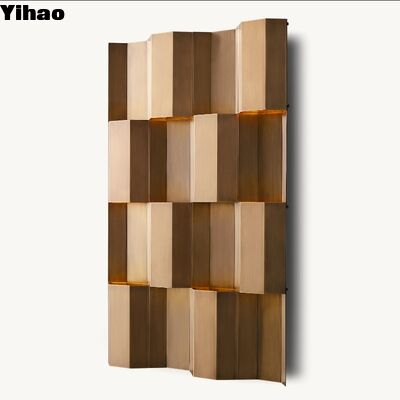 購入 室内装飾用2700Kの暖かい白光付きの現代アメリカンスタイル銅製ボディ壁ランプ オンライン製造