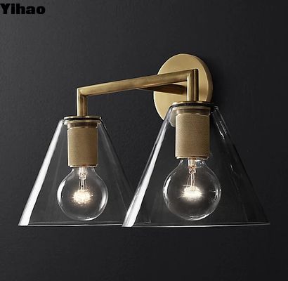 40w*2 装飾用壁ランプ ブラッシング ブラッシング 壁ランプ 付属