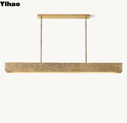 天井マウント ヴィンテージ ホテルの照明 ヴォーヴレイ 線形チェンダリア 72'