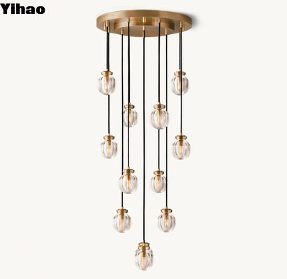 天井マウント モダン・フォイヤー・シャンデリア 照明 入口ライトシャンデリア OEM ODM