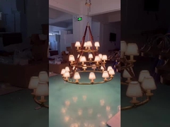 パーソナライズされた青銅照明装置の生産に焦点を当てます